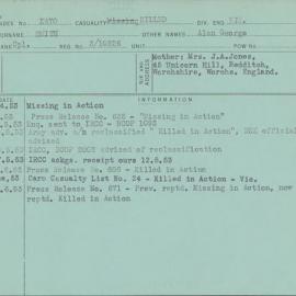 Smith, Alan George, 3/10526