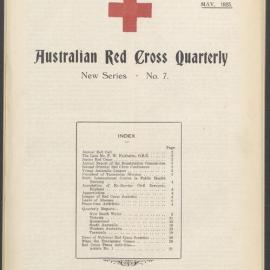 Australian Red Cross Quarterly - New Series No. 7