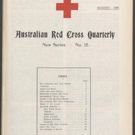 Australian Red Cross Quarterly - New Series No. 12