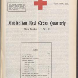 Australian Red Cross Quarterly - New Series No. 14