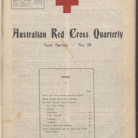Australian Red Cross Quarterly - New Series No. 28