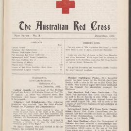 The Australian Red Cross - New Series No. 3
