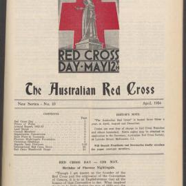 The Australian Red Cross - New Series No. 10
