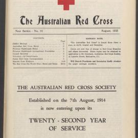 The Australian Red Cross - New Series No. 14