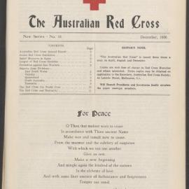 The Australian Red Cross - New Series No. 18