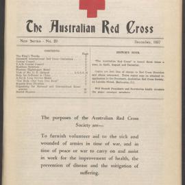 The Australian Red Cross - New Series No. 20