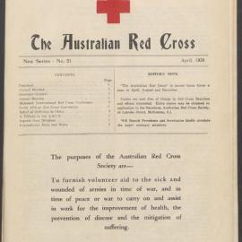 The Australian Red Cross - New Series No. 21