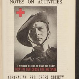 Australian Red Cross Society - Notes On Activities - No.12