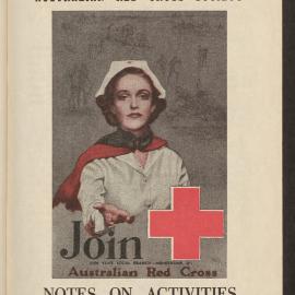 Australian Red Cross Society - Notes On Activities - No.16