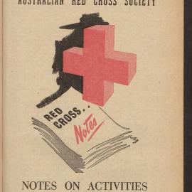 Australian Red Cross Society - Notes On Activities - No.24