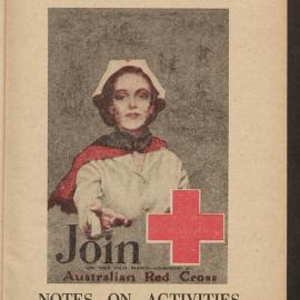 Australian Red Cross Society - Notes On Activities - No.27