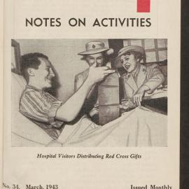 Australian Red Cross Society - Notes On Activities - No.34