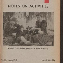 Australian Red Cross Society - Notes On Activities - No.37