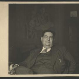 Darius Milhaud smiling at the camera