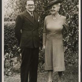 Jeff Hanson and Louise Hanson-Dyer at Pin Farm Cottage