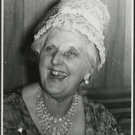 Louise Hanson-Dyer laughing