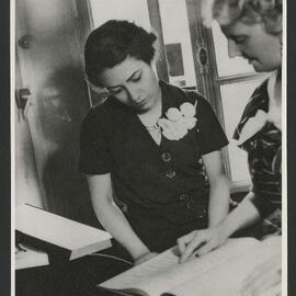 Simone Belin and Louise Dyer