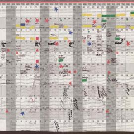 Year planner 1992