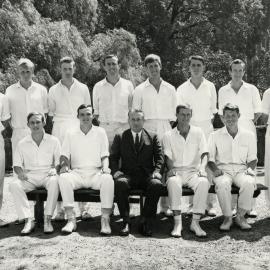 Australian Universities Cricket Team, 1966.