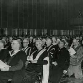 Centenary ceremony in Wilson Hall, University of Melbourne, August 1956.