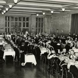 Centenary dinner in Union House, University of Melbourne, August 1956.