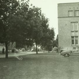 Chemistry and Administration buildings, University of Melbourne, circa 1952-1953.