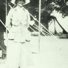 Dr Mary Clementina de Garis during World War I, circa 1917.