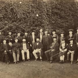 Engineering staff and student group, University of Melbourne.