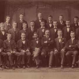 Final Year Law Students, University of Melbourne, 1898.