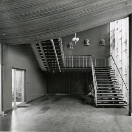 Foyer of Wilson Hall, University of Melbourne, circa 1956.