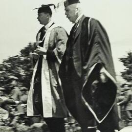 His Royal Highness the Duke of Gloucester, University of Melbourne, 7 November 1934.