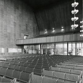 Interior of Wilson Hall, University of Melbourne, circa 1956.