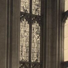 Leckie window, Old Wilson Hall, University of Melbourne, circa 1935.