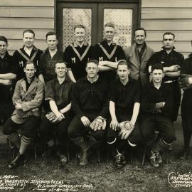 Melbourne University baseball team.