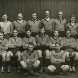 Melbourne University Rugby Club, 1934.
