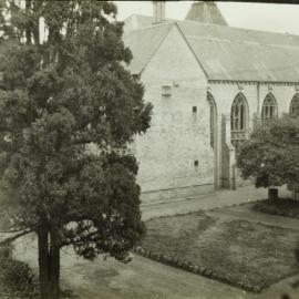 North wing of the Club House (Union House), University of Melbourne, circa 1931-1936.