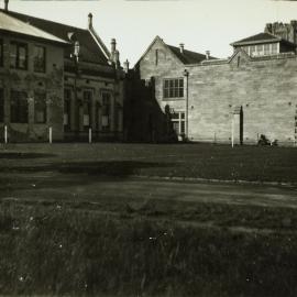 Northern end of the Old Arts building, University of Melbourne, circa 1931-1936.