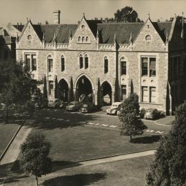 Old Pathology building, University of Melbourne, circa 1955.