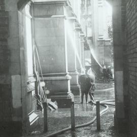 Old Wilson Hall Fire, University of Melbourne