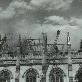 Old Wilson Hall Fire, University of Melbourne