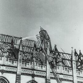 Old Wilson Hall Fire, University of Melbourne