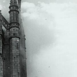Old Wilson Hall Fire, University of Melbourne