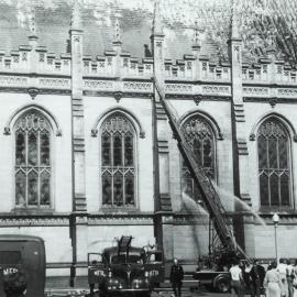Old Wilson Hall Fire, University of Melbourne