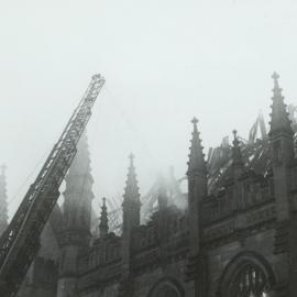 Old Wilson Hall Fire, University of Melbourne