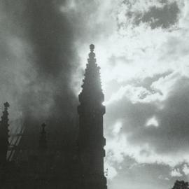 Old Wilson Hall Fire, University of Melbourne