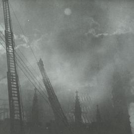 Old Wilson Hall Fire, University of Melbourne