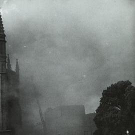Old Wilson Hall Fire, University of Melbourne