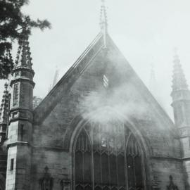 Old Wilson Hall Fire, University of Melbourne