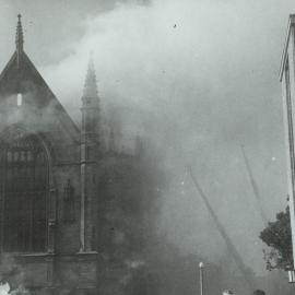 Old Wilson Hall Fire, University of Melbourne