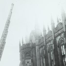 Old Wilson Hall Fire, University of Melbourne